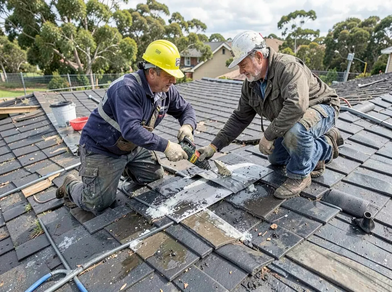 Hail Damage Roof Repair in Victoria