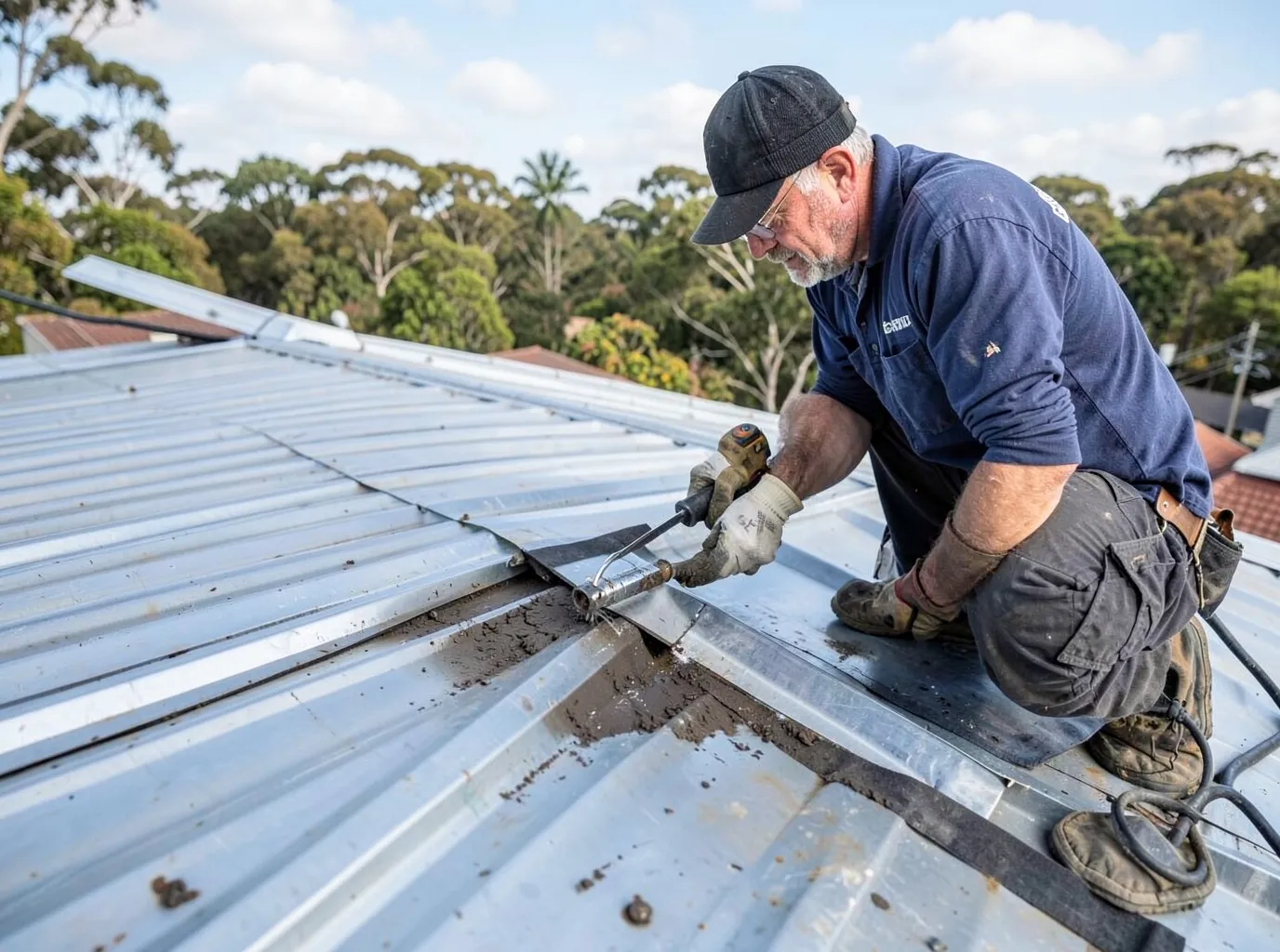 Metal Roof Leak Repair in Victoria