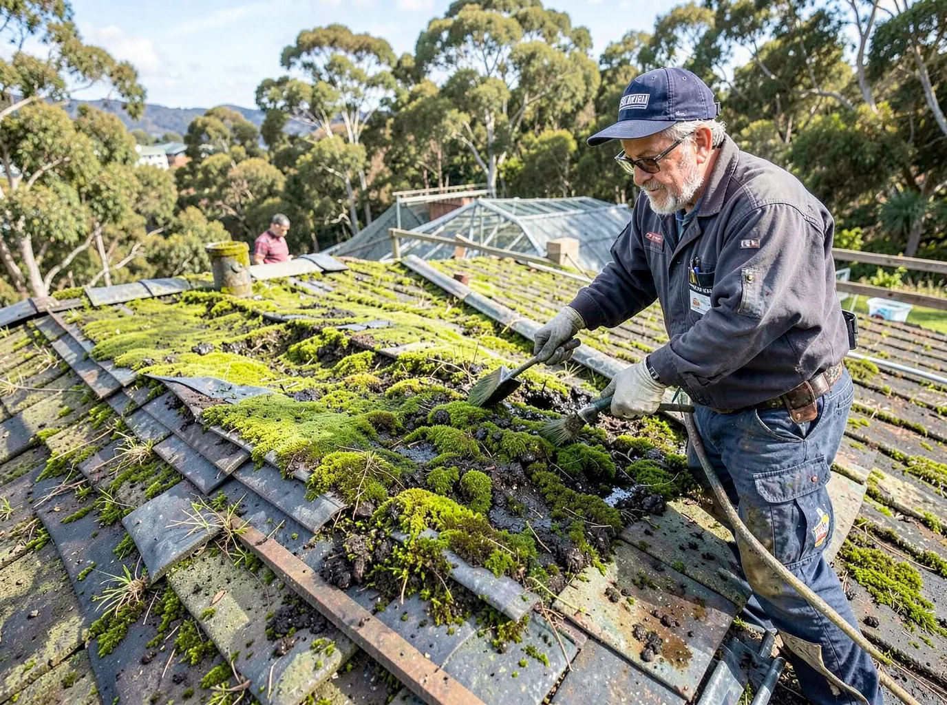 Roof Moss & Algae Removal in Victoria