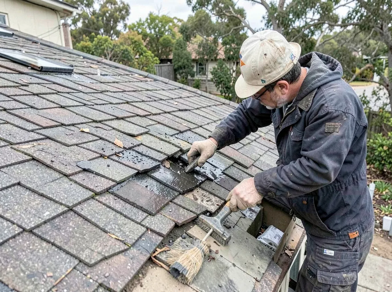 Shingle Roof Leak Repair in Victoria