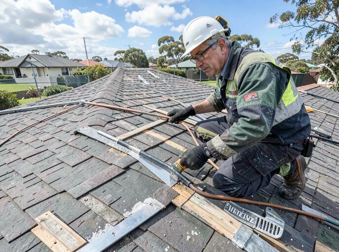 Wind Damage Roof Repair in Victoria